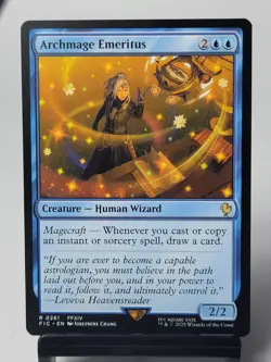 Magic The Gathering - Commander: Final Fantasy - Archmage Emeritus - Image 1