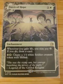 MTG Dawn Of Hope 0002 Wilds of Eldraine ENchanting Tales M/NM Free UK P&P - Image 1