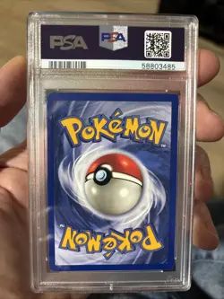1999 Pokemon Base Set Unlimited Tangela #66 PSA 8 - Image 2