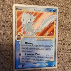 Pokemon Mew Basic Psychic 70 HP 101/101 World Championship Decks 2006 Promo - Image 1