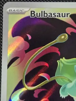 Pokemon TCG: Mega Evolution - Bulbasaur (133/132) Illustration Rare Full Art - Image 2