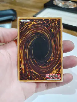 Yugioh Gorz the Emissary of Darkness GLD5-EN024 Gold Ghost Rare - Image 2