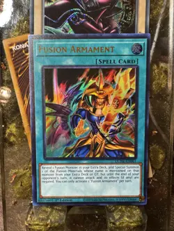 Fusion Armament Ultra Rare 1st Edition DUNE-EN061 Yu-Gi-Oh Card Near Mint NM - Image 1