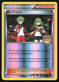 Ace Trainer - 69/98 - Regional Championships - Stamped Promo - Pokemon Card - Image 1