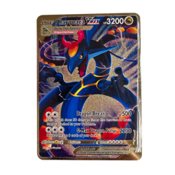 NEW Arceus VMax Gold Solid Metal Pokemon Trading Card - V Max Card Best Gift HOT - Image 2