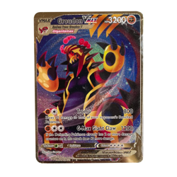 NEW Arceus VMax Gold Solid Metal Pokemon Trading Card - V Max Card Best Gift HOT - Image 5