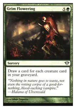 Grim Flowering Dark Ascension MTG - NM+ - Image 1