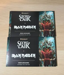 MTG Secret Lair x Iron Maiden - Eddie Unchained Rainbow Foil​ Edition - Image 1