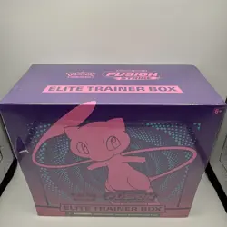Pokemon TCG Fusion Strike Elite Trainer Box English Mew 2021 Small Tear - Image 4