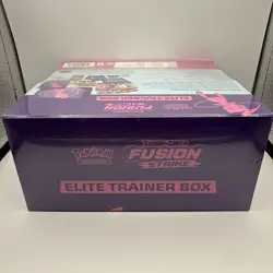 Pokemon TCG Fusion Strike Elite Trainer Box English Mew 2021 Small Tear - Image 5