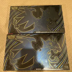Lot of 2 Pokemon Mega Charizard X Ex Ultra Premium Collection UPC New Sealed - Image 1