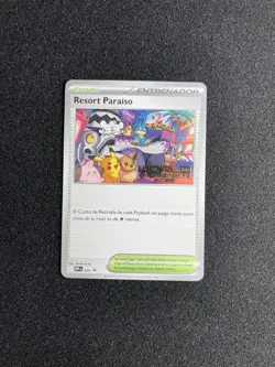 Latin American Spanish Paradise Resort 2025 SVP 224 Worlds Promo Pokemon - Image 1