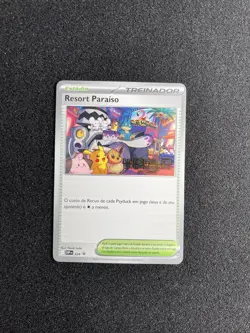 PORTUGUESE 2025 World Championship Promo - Paradise Resort Pokemon 224 SV-P - Image 1
