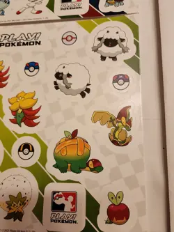 📈 HOT 🔥 2 Play POKEMON 2021 Sticker Sheets 16 stickers League Promo 1.1 & 1.2 - Image 5