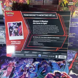 Pokemon TCG Team Rocket’s Mewtwo ex Box *NEW & SEALED* Fast Dispatch ✅ - Image 2