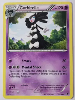 Gothitelle 48/98 HP - B1G1F - RARE Emerging Powers Pokemon Card $2 Combined Ship - Image 1