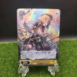 Anis Nikke DIY Goddess Of Victory UNION ARENA FOIL Japan Signed Card Rare - Image 1