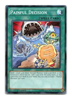 Painful Decision - SR04-EN027 1st Edition - YuGiOh-LP - Image 1