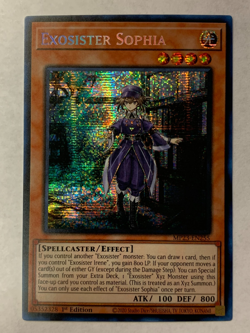Yu-Gi-Oh! Exosister Sophia MP23-EN255 25th Anniversary Tin: Dueling Heroes NM - Image 1