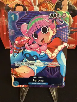 PERONA - One Piece TCG OP01-077 - BOX TOPPER - Romance Dawn - Image 1
