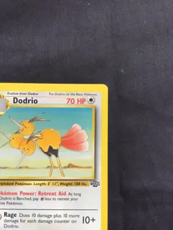 Pokemon Cards: Jungle 1st Edition Uncommon: Dodrio 34/64 - Image 3