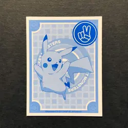 Y1091 Pikachu Pokemon Karuta Card Japanese Playing Cards 2010 - Image 2