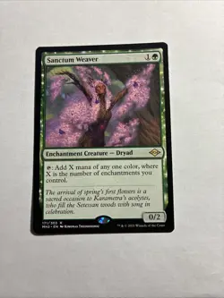 Sanctum Weaver - Modern Horizons 2 MTG Plus Bonus Rare!!! - Image 1
