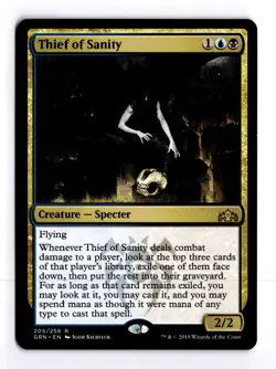 Thief of Sanity 205 Guilds of Ravnica R MTG LP - Image 1