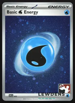 Water Energy - SVE 003 - Cosmos Holo - Play! Prize Pack Series 4 - Promo Pokemon - Image 1