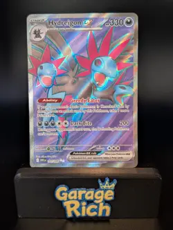 Hydreigon EX 161/86 Pokemon TCG White Flare - Full Art Ultra Rare NM - Image 1