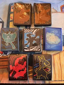 Pokemon TCG Sleeve Lot 7 Packs of 65 - Multiple Sets - Image 3