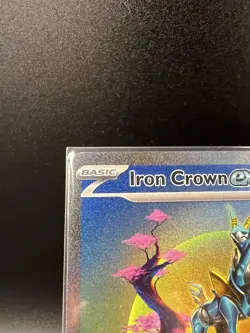 Pokemon Iron Crown ex 206/162 Temporal Forces Special Illustration Rare - Image 2