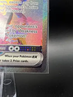 Pokemon Iron Crown ex 206/162 Temporal Forces Special Illustration Rare - Image 5