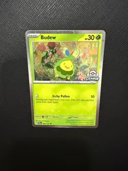 Pokemon Asia Exclusive Budew Premier Ball Promo Stamped 004/131 - Image 1