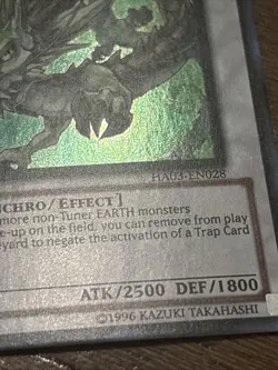 Naturia Barkion HA03-EN028 Hidden Arsenal 3 Unlimited Edition Secret Rare LP - Image 5