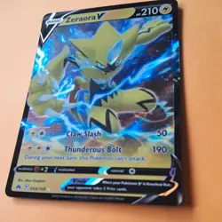Zeraora V 053/159 SWSH Crown Zenith - Half Art pokemon Card pack fresh - Image 2