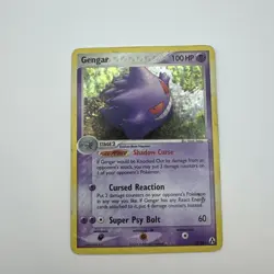 Pokemon Gengar 2006 5/92 Legend Maker Rare Holo Card DMG - Image 1