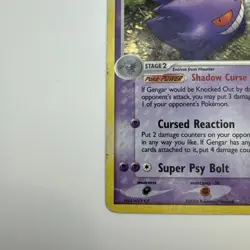 Pokemon Gengar 2006 5/92 Legend Maker Rare Holo Card DMG - Image 5