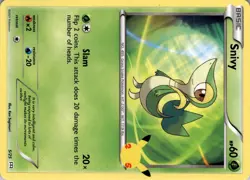 Snivy 5/25 Regular McDonald's 25th Anniversary Promo 2021 Pokemon Card - Image 5