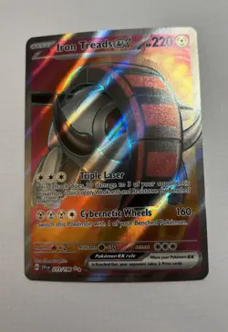Pokemon TCG Scarlet & Violet Iron Treads EX Full Art Ultra Rare Card 233/198 - Image 2