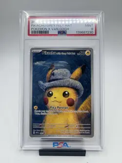 Pikachu with Grey Felt Hat 085 Sv: Scarlet & Violet Promo Cards Regular [PSA 9] - Image 1