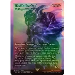 FOIL THE SHADOW LORD (GIX, YAWGMOTH PRAETOR) (SHOWCASE) Final Fantasy: Through T - Image 1