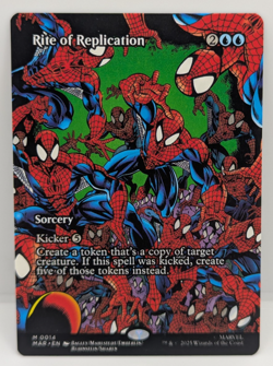Rite of Replication (Borderless) Marvel Universe Eternal-Legal Regular NM MTG - Image 1