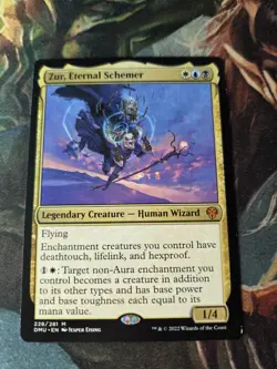 1x Zur, Eternal Schemer NM-Mint, English Dominaria United MTG Magic - Image 2