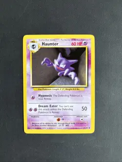 Pokemon TCG Haunter Base Set 29/102 1999-2000 4th Print Regular Non Holo - LP/NM - Image 1