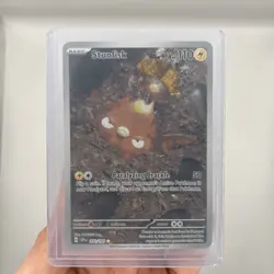 Pokemon TCG Stunfisk 202/191 Surging Sparks IR NM - Image 1