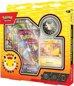 Pokemon Day 2026 Collection Box Factory Sealed - Pikachu Promo + 3 Booster Packs - Image 3