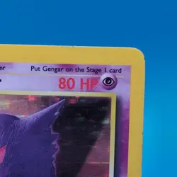 Pokemon Vintage Holo Gengar 5/62 Fossil WoTC 1999 - Image 3