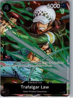 Trafalgar Law (Event Pack Vol. 4) P-038 Alt Art - One Piece Card Game - NM - Image 1