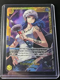 Trafalgar Law EB03-062 SEC Extra Booster One Piece Heroines Edition Foil English - Image 1